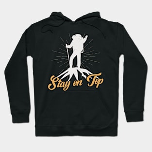 Mountaineering Stay On Top Mountaineer Hiking Hoodie